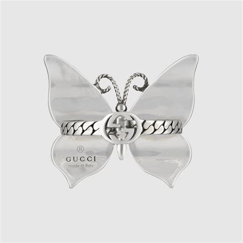 gucci butterfly jewellery